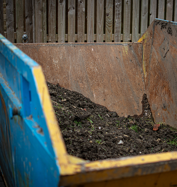 Mini Skip for Garden Waste Cheadle
